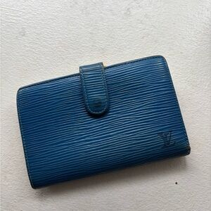 Authentic Louis Vuitton Blue Wallet
